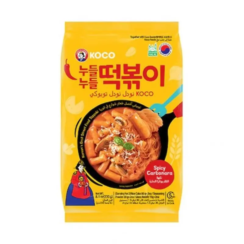 Koko Spicy Carbanora Topokki