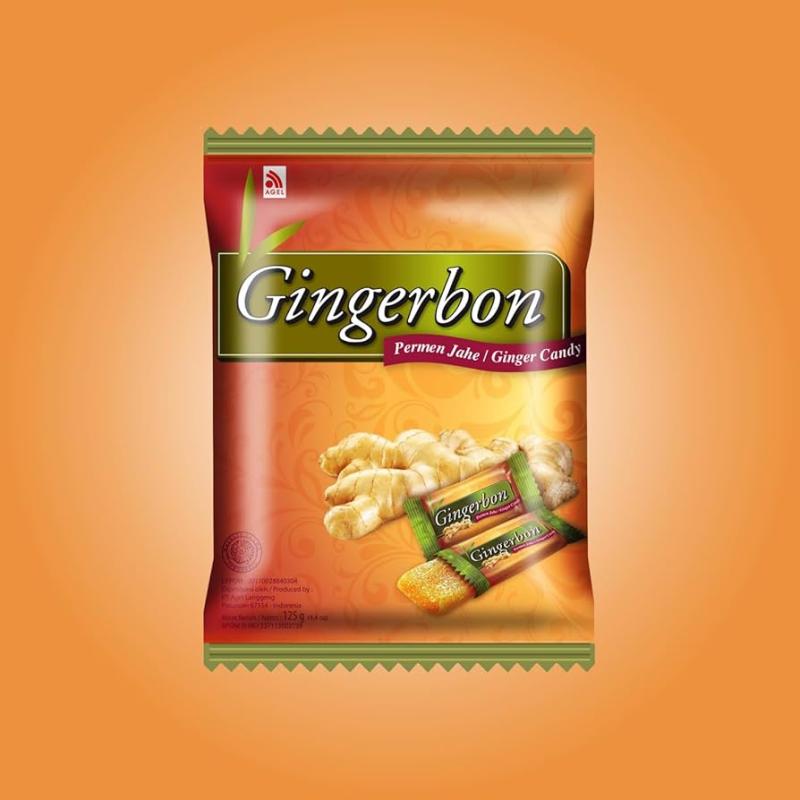 Gingerbon Honey Ginger Candy 125g