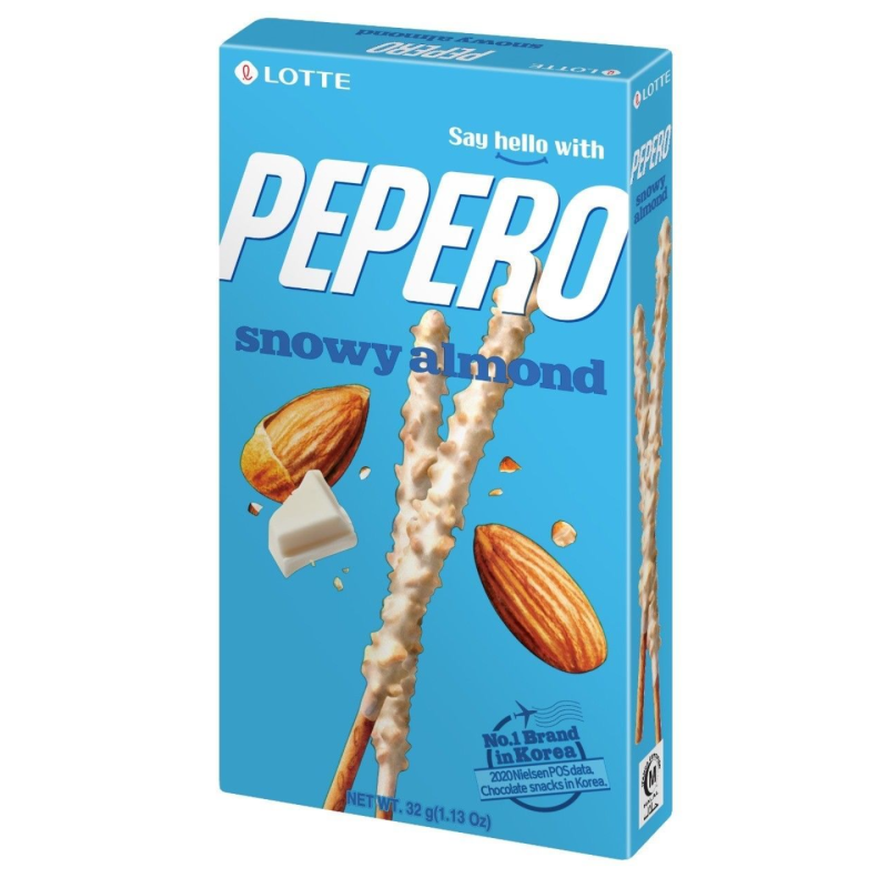 Lotte pepero Snowy Almond