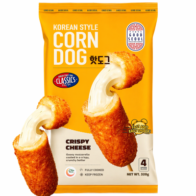 Good Seoul Corn dog Crispy Cheese