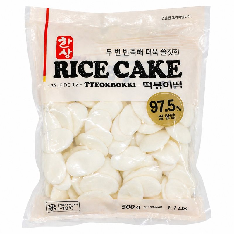 Frozen Korean Rice Cake Slices