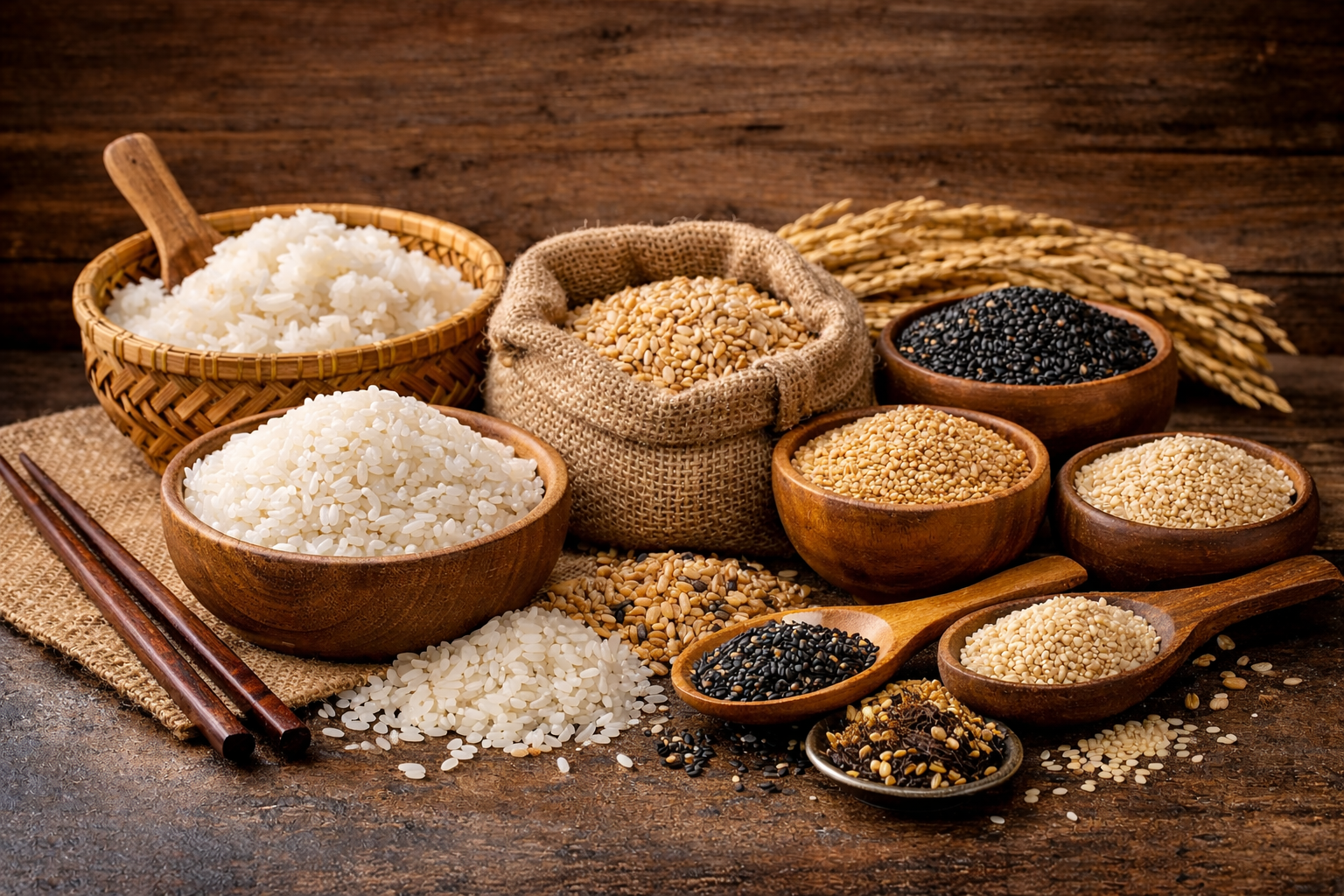 Rice, Grains & Seeds