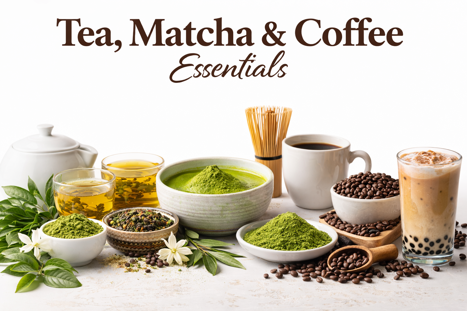 Tea, Matcha & Coffee Essentials