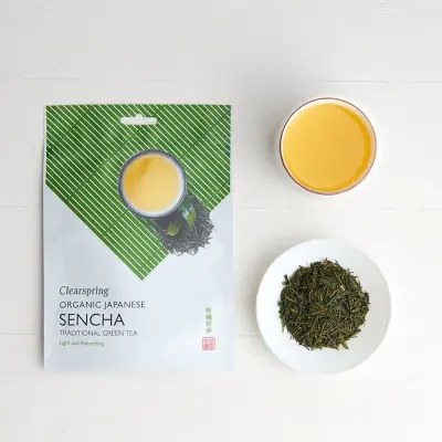 Organic Japanese Sencha Green Tea - Loose Leaf Tea